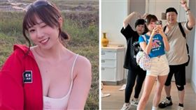 斐棋去年底展開清邁獨旅，爸媽則在曼谷會合，三人異地相聚留下不少美好回憶。（圖／斐棋提供）