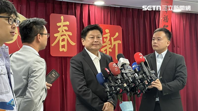 傅崐萁表示，既然總統願意到立法院進行國情報告，國民黨團表示尊重，畢竟把話說清楚，比隔空喊話更有效率。（圖／記者詹宜庭攝影）