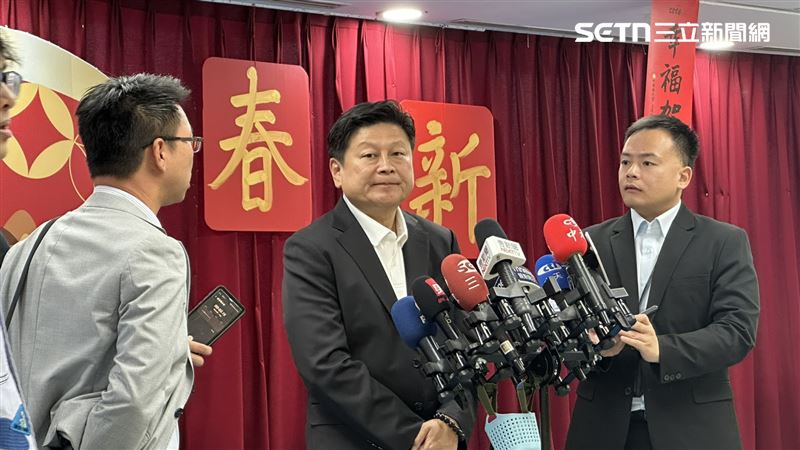 傅崐萁說，不管是鄭麗文、韓國瑜都表達對軍購高度重視，國民黨會在此會期將軍備列入優先法案。（圖／記者詹宜庭攝影）