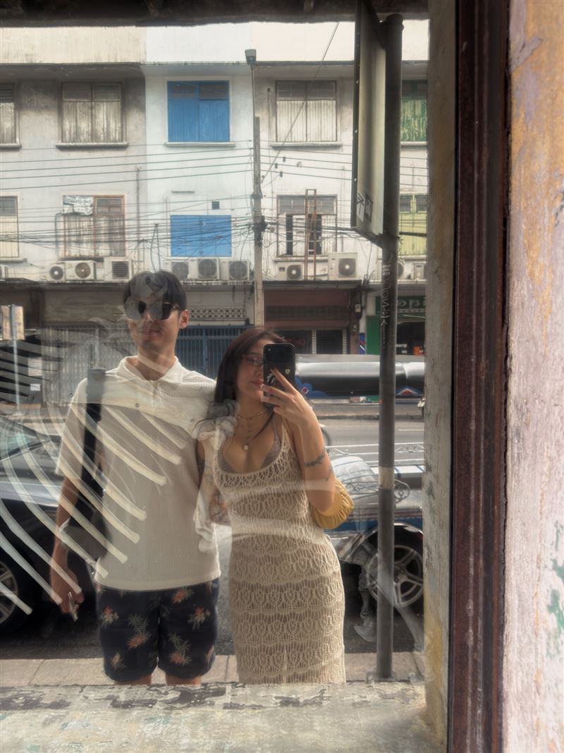 陳艾琳第一次在國外過年，由老公規劃全部行程。（圖／翻攝自陳艾琳臉書）