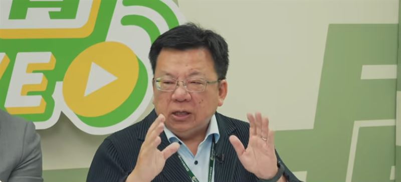 民進黨政策會首席副執行長李俊俋說關稅。（圖／翻攝自民主進步黨YouTube）