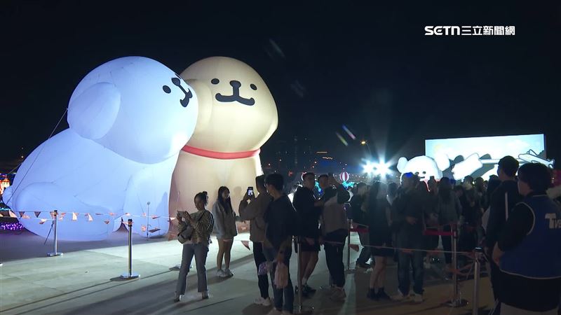 新北燈會還有超人氣IP線條小狗