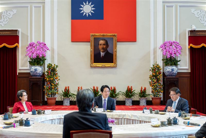 賴清德總統今（23）日邀集五院院長茶敘。（圖／總統府提供）