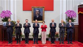 賴清德總統今（23）日邀集五院院長茶敘。（圖／總統府提供）