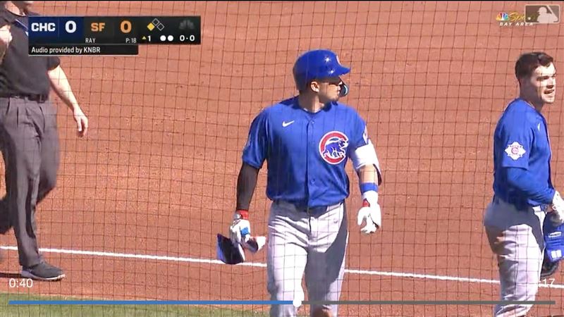 鈴木誠也鳥安竟然變成3殺守備。（圖／翻攝自MLB官網）