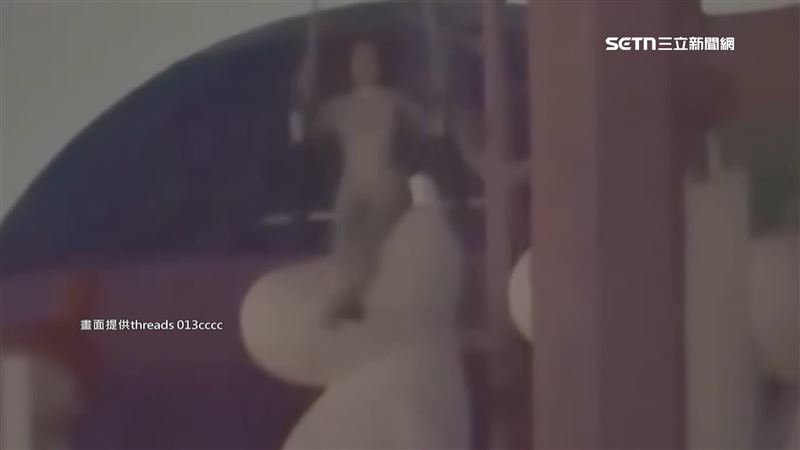 台中燈會「樹上吊一個人」 民眾目睹嚇壞