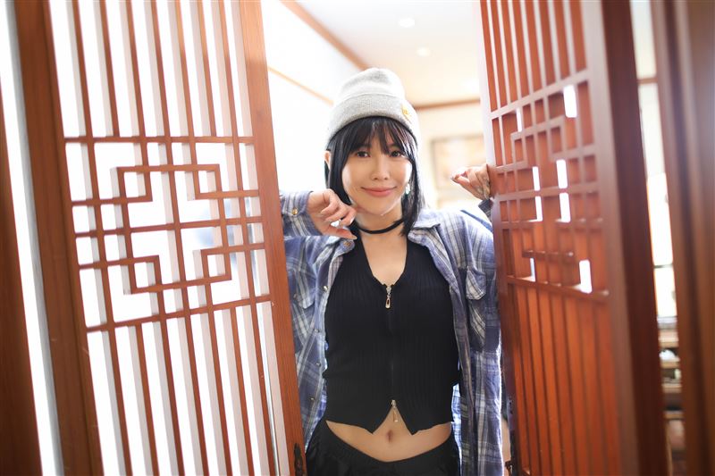 壯壯接受《三立新聞網》專訪坦言台韓文差異很大。（圖／記者鄭孟晃攝影）