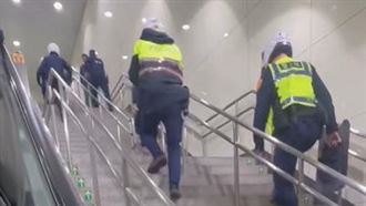 新／捷運綠線遭威脅攻擊！大批警力出動