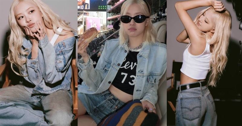 BLACKPINK Rosé 同款 Levi’s®牛仔褲