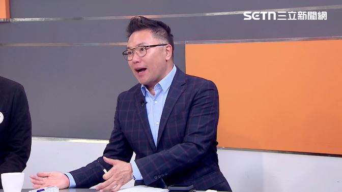 張斯綱透露藍營立場。（圖／前進新台灣）