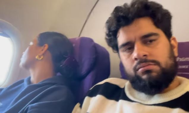 在中國被關還遭收10倍機票錢，阿瓦斯蒂和他妻子都累了。（圖／翻攝自IG@isachinawasthi）