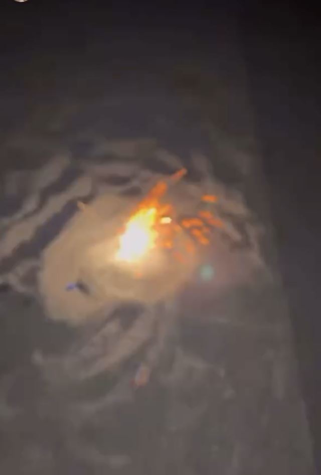 台南某高工學生「鞭炮炸蛙」畫面曝光，引起動保人士和網友撻伐。（圖／翻攝IG）