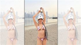 愛莉莎莎靠業配分潤，每天進帳超過新台幣100萬元，讓她悠閒地享受滋潤生活。（翻攝自愛莉莎莎臉書）