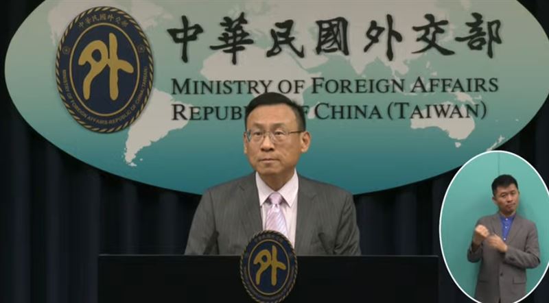 外交部亞東太平洋司長林昭宏回應晚安小雞申請回台一事（圖／翻攝自外交部YT）