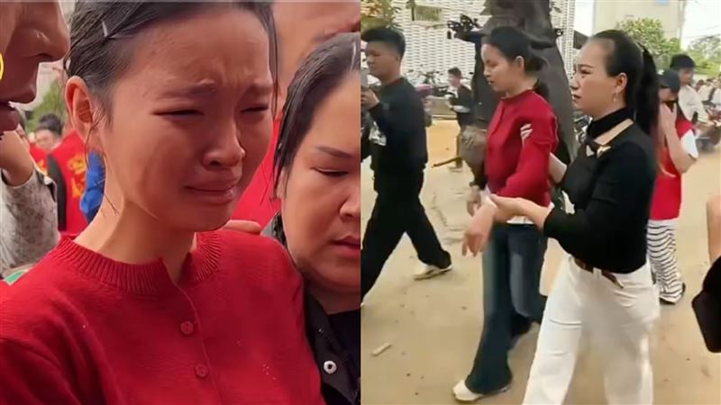 傳出媽祖出巡爆14歲女乩童遭換，富商砸200萬換兒子上，結果連8怒杯、神轎抬不動。（圖／翻攝自微博）