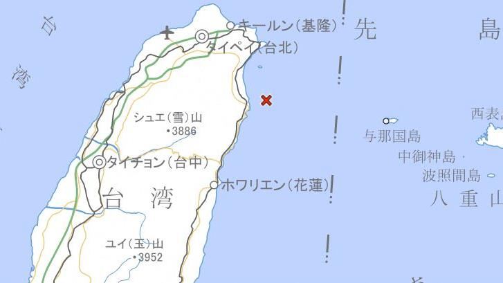 日本氣象廳更新地震資訊。（圖／取自日本氣象廳）