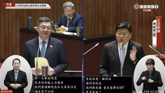 傅崐萁狂問台美關稅！卓榮泰：已回答3次