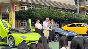 彰安國中,開學典禮,超跑,吳崇讓,全拓工業,彰化（圖／校方提供）