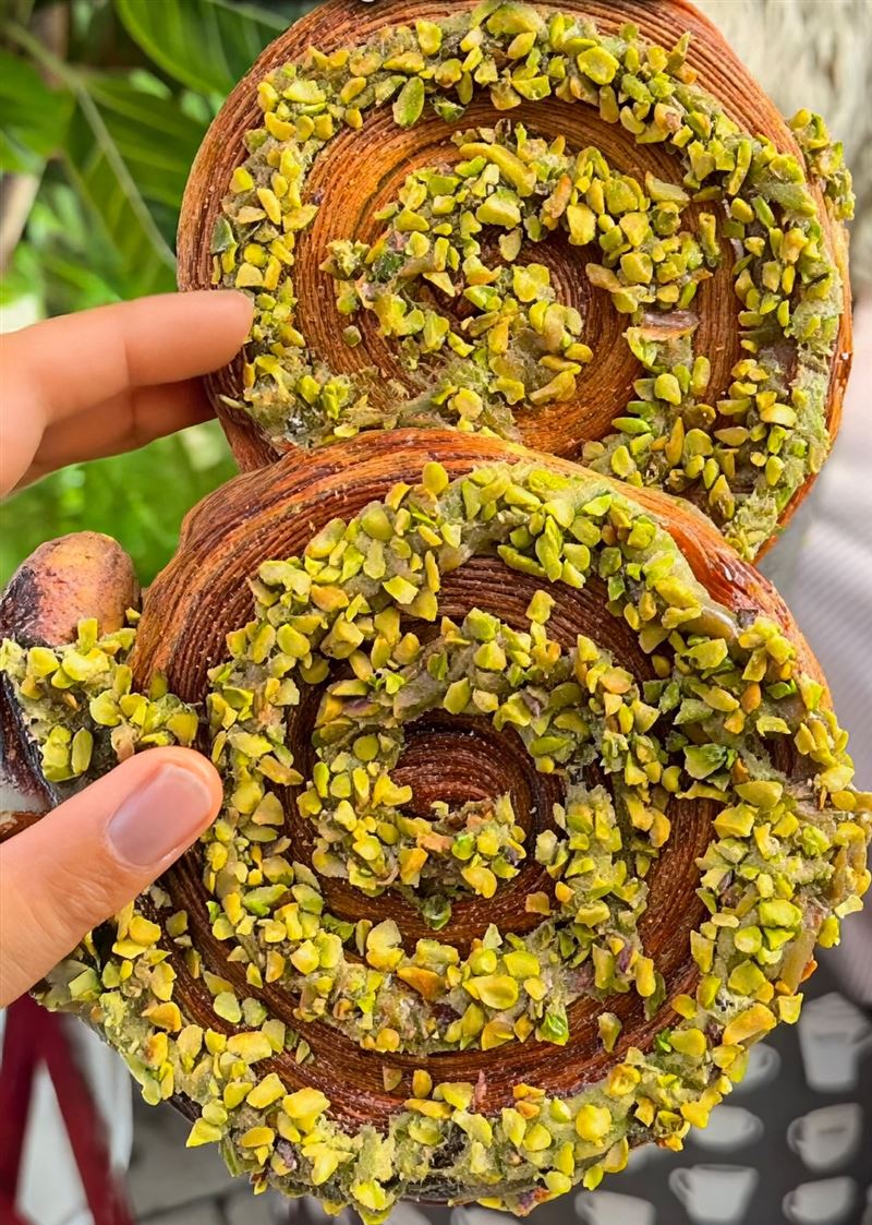 Teddy Beurre House的開心果法式焦糖奶油酥是品牌的人氣代表之一。（圖／品牌業者提供）