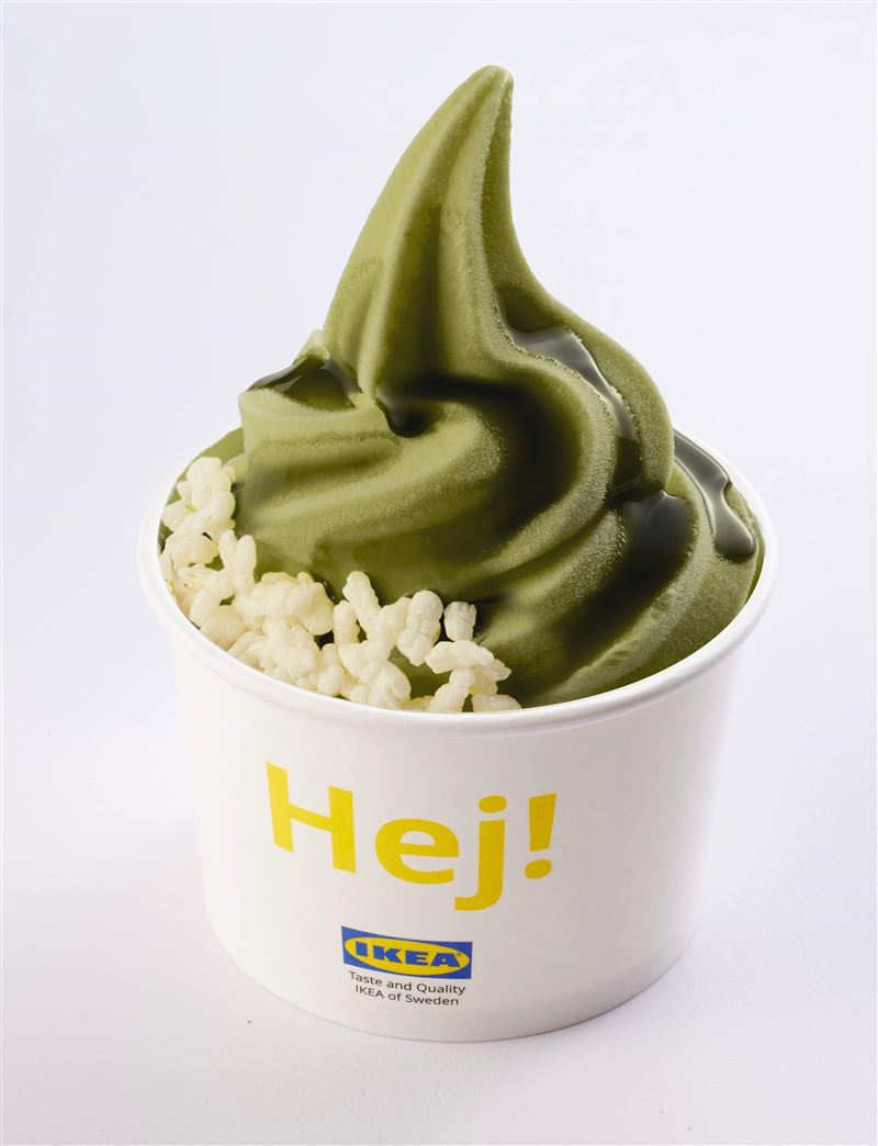 IKEA重抹茶米香聖代。（圖／品牌業者提供）