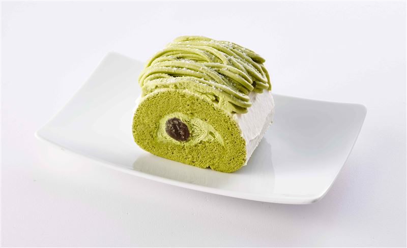 IKEA抹茶蒙布朗捲。（圖／品牌業者提供）