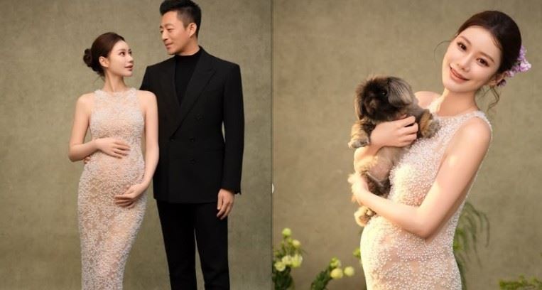 汪小菲妻子馬筱梅順利生下兒子「小馬寶」。（圖／翻攝自馬筱梅IG）