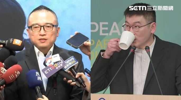 周榆修點名要陸委會副主委梁文傑回答，「你認為陸配是外國人嗎？」（組合圖）