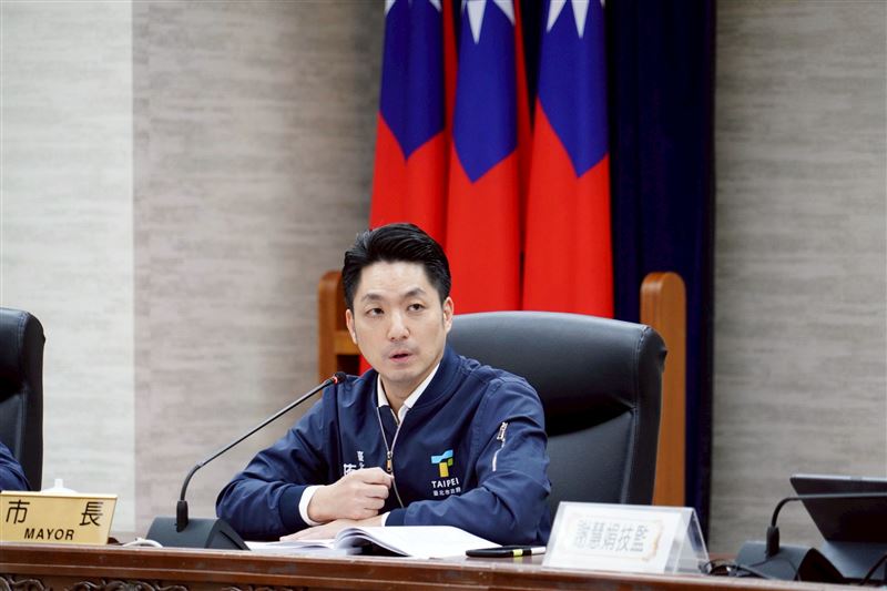 蔣萬安出席台北市政府維護公共安全督導會報（圖／北市府提供）