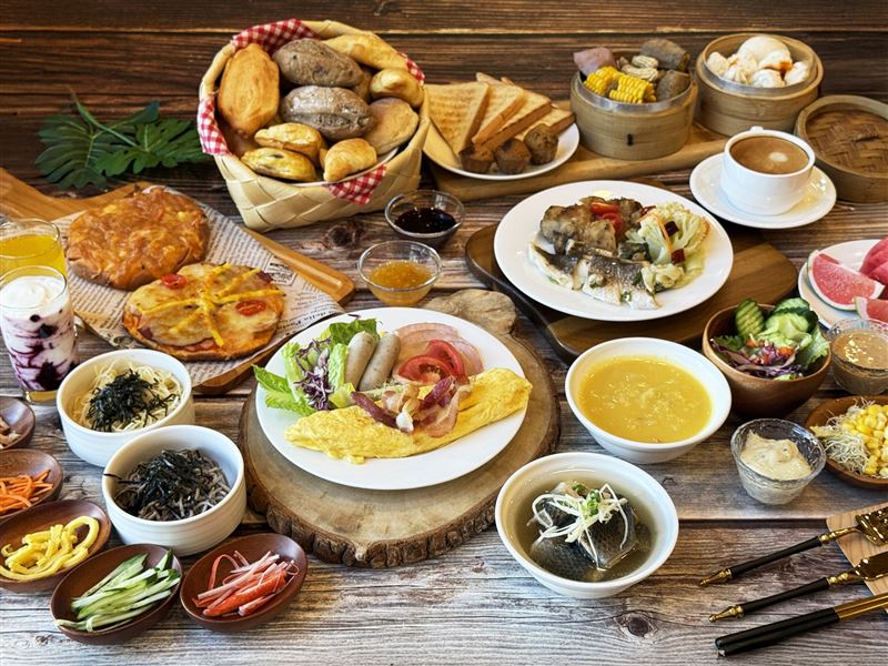 向醫護致敬!三月限定，花蓮福容早午餐買四送一，最低$270元。（圖／飯店旅宿業者提供）