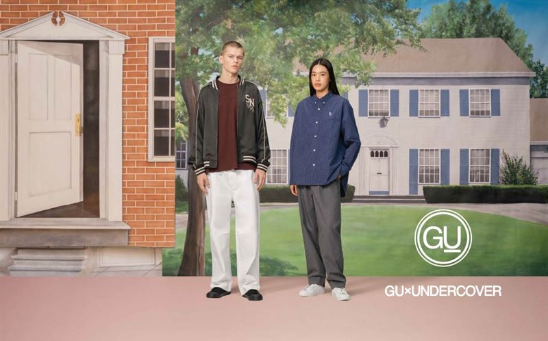 GU與UNDERCOVER推出2026年春夏聯名系列，2月27日登場。（圖／品牌業者提供）