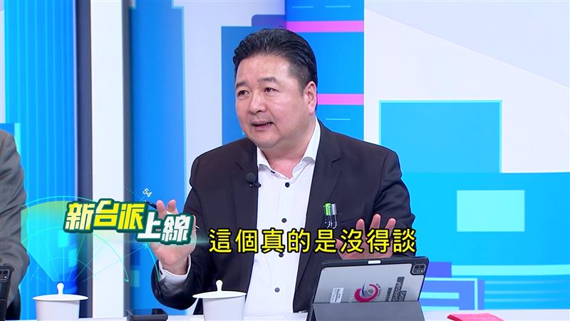 國民黨總召傅崐萁提出「國安技術保護條例」技術性杯葛，連林金結也看不下去，直言「真的沒得談，必須吞下去」。（圖／翻攝新台派上線）