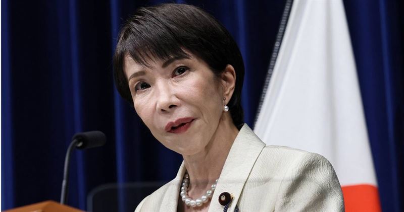 日本首相高市早苗。（圖／達志／美聯社）