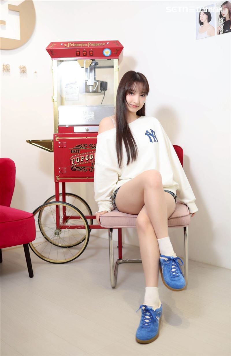 Anita坦言非常容易緊張，經常給自己太大壓力。（圖／記者鄭孟晃攝影）