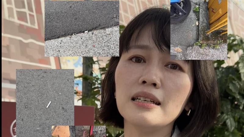 吳欣岱：看到一個菸蒂就請蔣萬安深蹲一下