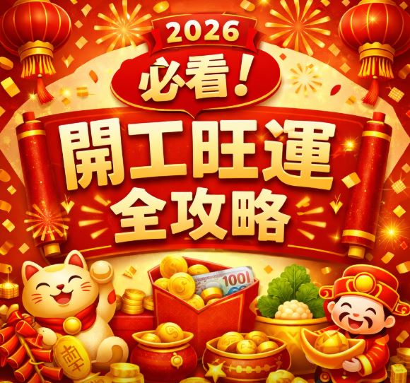 開工旺運全攻略，七大開運法曝光。（圖／AI製圖）