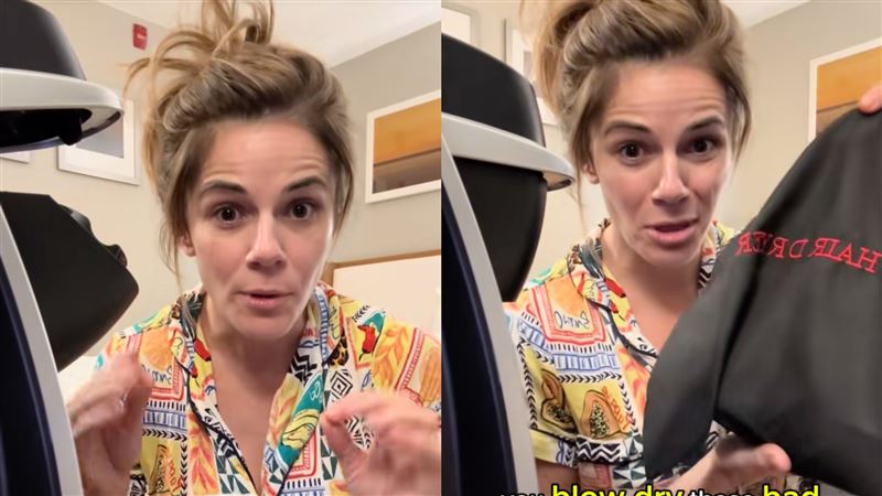 噁爆！40萬網紅住飯店教「咖啡機洗內褲」