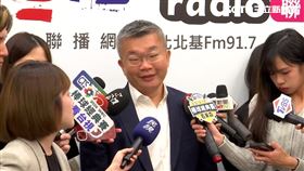 對於江啟臣被質疑收割政績，蔡其昌表示，自己沒有什麼評論，只是自己已經做了20幾年了（圖／翻攝畫面）