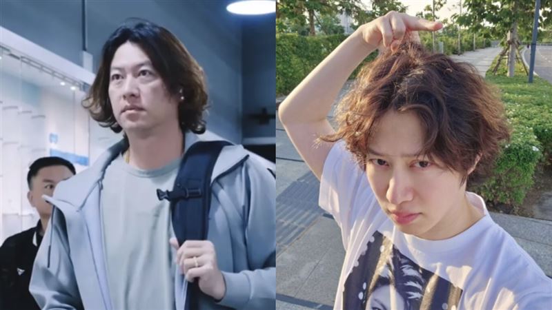 王建民撞臉SJ希澈。（圖／翻攝自CPBL、IG）