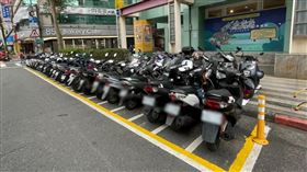 機車收費停車格（圖／翻攝自台北市交通局臉書）