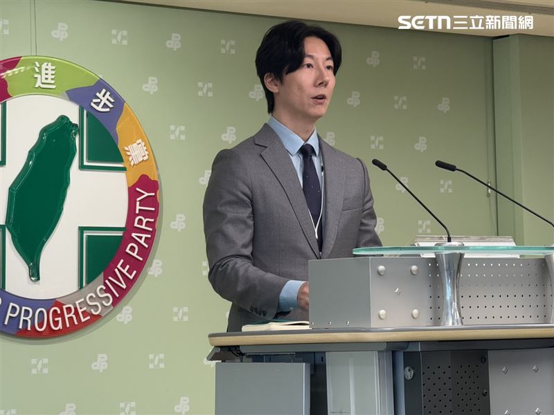 民進黨發言人吳崢（圖／記者劉秀敏攝影）