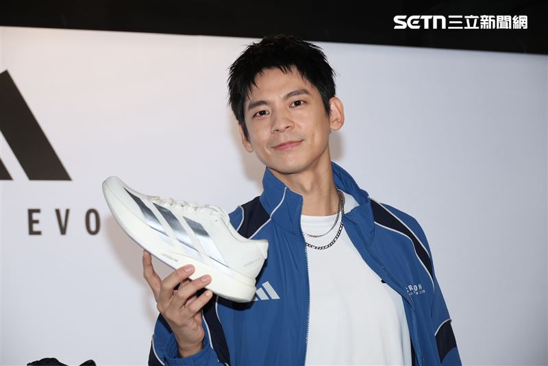 林柏宏出席運動品牌活動。（圖／記者鄭孟晃攝影）