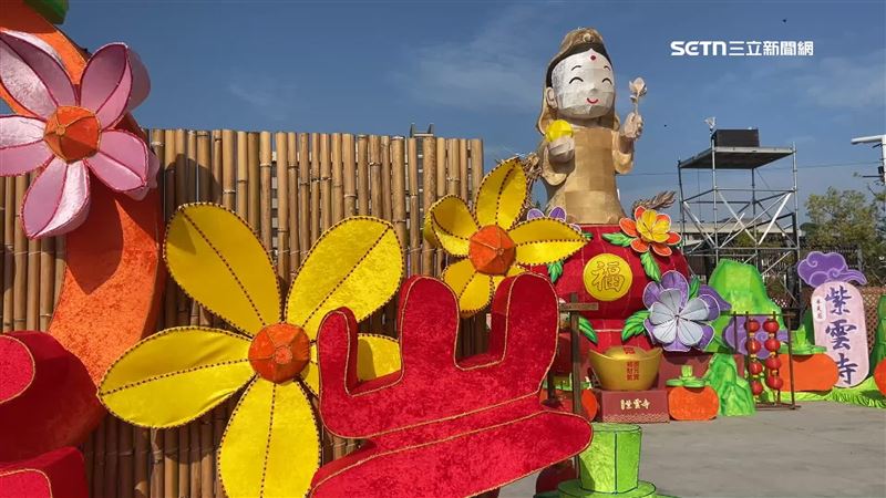 台灣燈會「好神抵嘉」宗教燈區邀請嘉義在地10間具代表性宗教團體參與布展