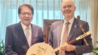 潘孟安同框AIT處長谷立言　雙方互動曝光