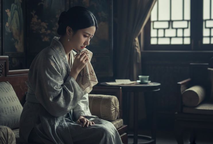 小周后為了守護那個破碎的家，選擇了苟活。（示意圖／AI生成）