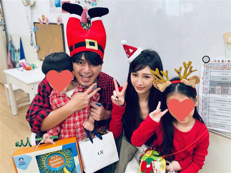 潘逸安結婚6年育有一對兒女。（圖／翻攝自潘逸安臉書）