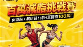 傑迪斯啟動百萬減脂挑戰賽　引進魔胴體系