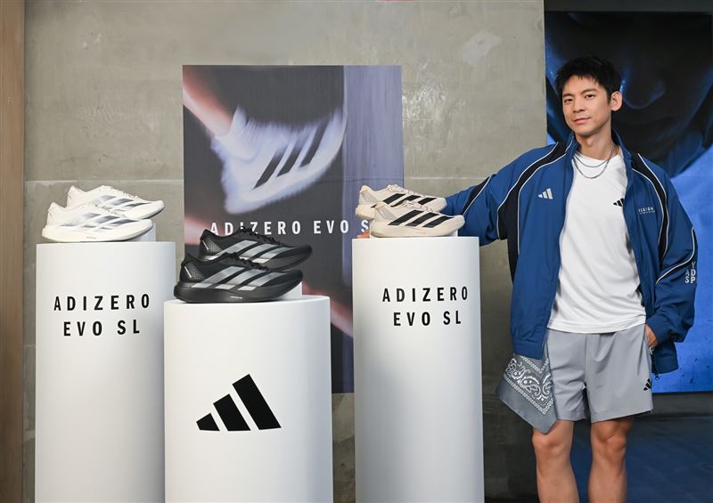 adidas形象大使林柏宏分享跑步心境的轉變，鼓勵大家拋開配速，享受跑步的純粹。（圖／品牌業者提供）