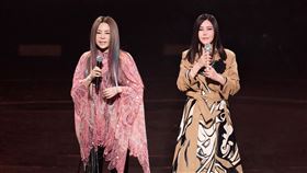 江蕙、江淑娜。「無．有」演唱會台北小巨蛋。（圖／寬宏藝術提供）