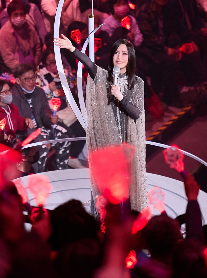 江蕙在台北小巨蛋開唱。（圖／寬宏藝術提供）