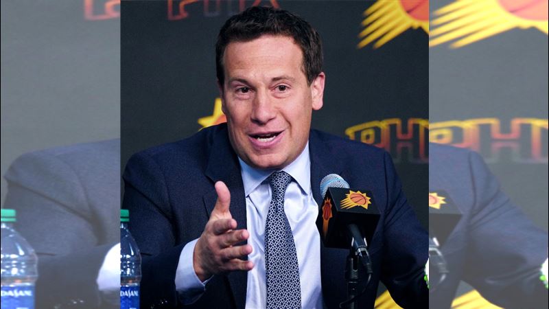 太陽隊老闆伊許比亞（Mat Ishbia）。（圖／翻攝自X平台 @LegionHoops）